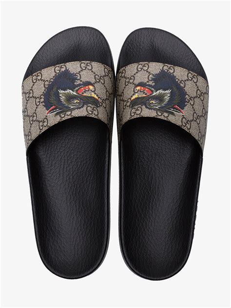 wolf gucci slides